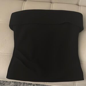 Aritzia Black Strapless Tank Top